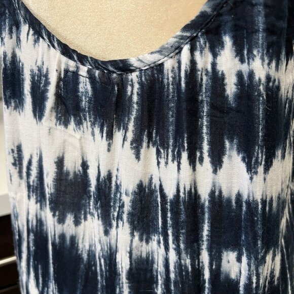 Coline Tie Dye Mini Dress Size S Small Blue - Picture 7 of 8